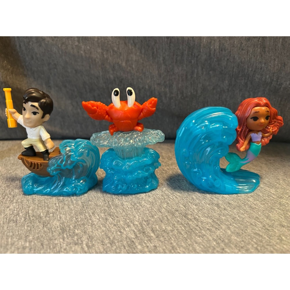 McDonald's The Little Mermaid Prince Eric Sebastian Ariel